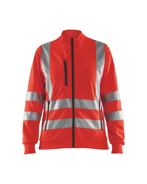 BLAKLAEDER - Damen High Vis SweatshirtHigh Vis Rot XXXL