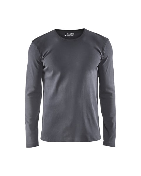 BLAKLAEDER - Langarm T-ShirtGrau XXXL