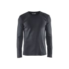 BLAKLAEDER - Langarm T-ShirtDunkelgrau XXXL