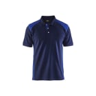 BLAKLAEDER - Polo ShirtMarineblau/Kornblau XXL