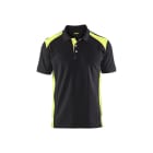 BLAKLAEDER - Polo ShirtSchwarz/Gelb XL