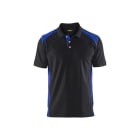 BLAKLAEDER - Polo ShirtSchwarz/Kornblau L