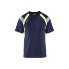 BLAKLAEDER - T-ShirtMarineblau/Gelb XXXL