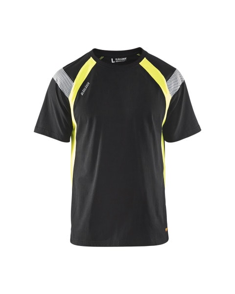BLAKLAEDER - T-ShirtSchwarz/Gelb XS