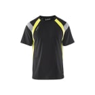 BLAKLAEDER - T-ShirtSchwarz/Gelb 4XL