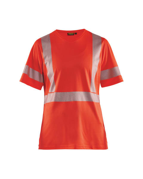 BLAKLAEDER - Damen High Vis T-ShirtHigh Vis Rot L