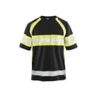 BLAKLAEDER - UV T-Shirt High VisSchwarz/Gelb XXXL