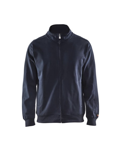 BLAKLAEDER - Sweatshirt mit ReißverschlussDunkel Marineblau XS