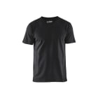 BLAKLAEDER - T-Shirt, V-KragenSchwarz XXL