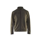 BLAKLAEDER - Sweatjacke mit ReißverschlussDunkel Olivgrün/Schwarz XL