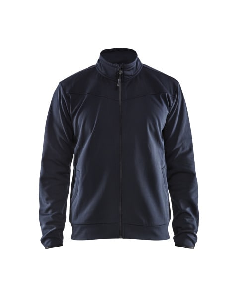 BLAKLAEDER - Sweatjacke mit ReißverschlussDunkel Marineblau/Schwarz L