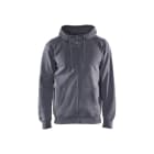BLAKLAEDER - Sweatshirt mit Kapuze und ReißverschlussGrau M