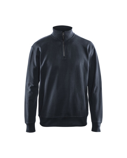 BLAKLAEDER - Sweatshirt mit Half-ZipDunkel Marineblau XL