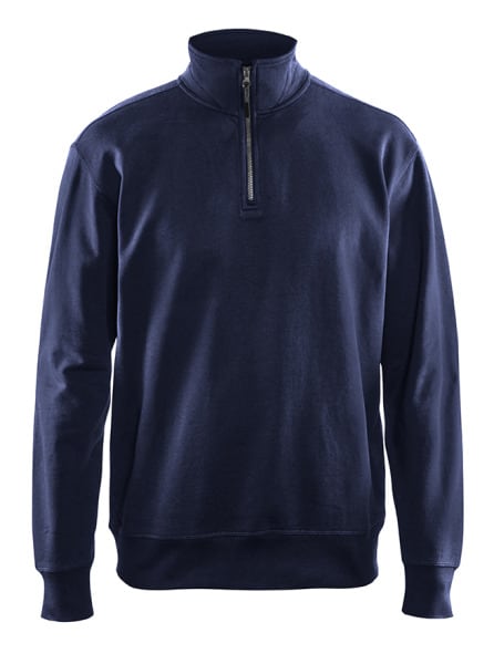 BLAKLAEDER - Sweatshirt mit Half-ZipMarineblau M