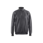 BLAKLAEDER - Sweatshirt mit Half-ZipDunkelgrau XS