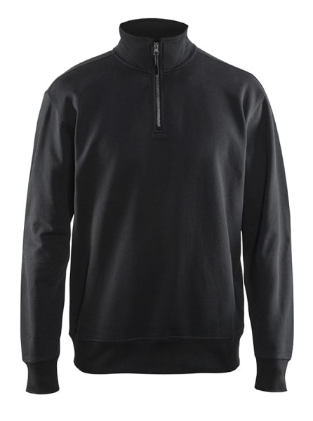 BLAKLAEDER - Sweatshirt mit Half-ZipSchwarz XS