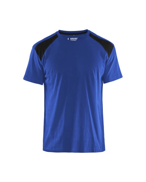 BLAKLAEDER - T-ShirtKornblau/Schwarz XXXL