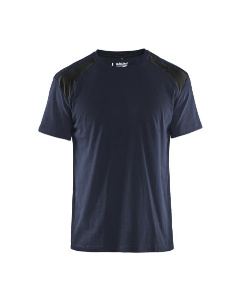 BLAKLAEDER - T-ShirtDunkel Marineblau/Schwarz M