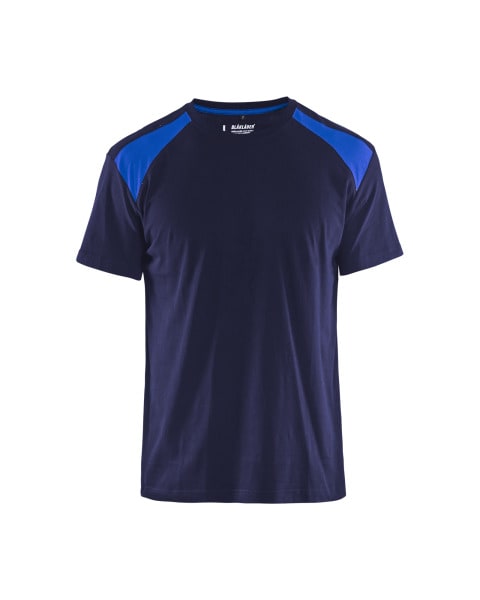 BLAKLAEDER - T-ShirtMarineblau/Kornblau XXL