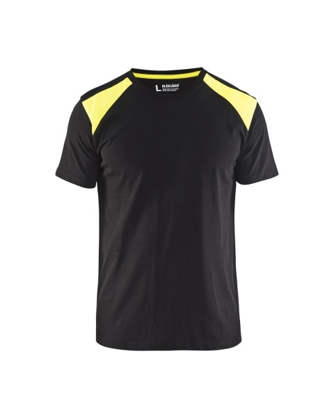 BLAKLAEDER - T-ShirtSchwarz/Gelb S