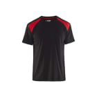 BLAKLAEDER - T-ShirtSchwarz/Rot L