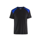 BLAKLAEDER - T-ShirtSchwarz/Kornblau XL