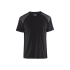 BLAKLAEDER - T-ShirtSchwarz/Mittelgrau XXL
