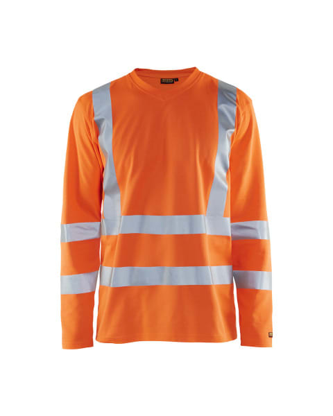 BLAKLAEDER - UV Shirt High Vis LangarmHigh Vis Orange XXL