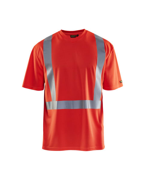 BLAKLAEDER - UV T-Shirt High VisHigh Vis Rot XL