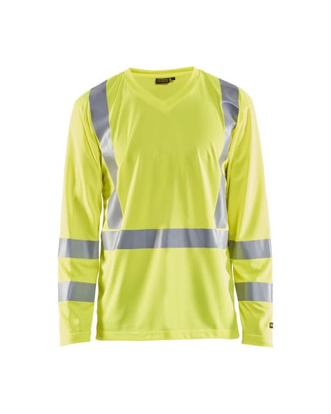 BLAKLAEDER - UV Shirt High Vis LangarmHigh Vis Gelb S