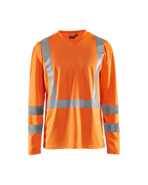 BLAKLAEDER - UV Shirt High Vis LangarmHigh Vis Orange XS