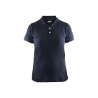 BLAKLAEDER - Damen Polo ShirtDunkel Marineblau/Schwarz S