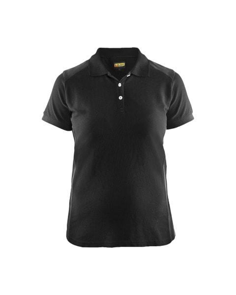 BLAKLAEDER - Damen Polo ShirtSchwarz/Dunkelgrau XXL