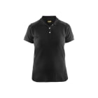 BLAKLAEDER - Damen Polo ShirtSchwarz/Dunkelgrau XXL