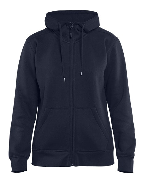 BLAKLAEDER - Damen Kapuzenjacke mit ReißverschlussMarineblau XXL