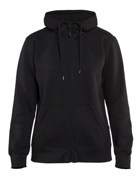 BLAKLAEDER - Damen Kapuzenjacke mit ReißverschlussSchwarz XS