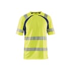 BLAKLAEDER - UV T-Shirt High VisHigh Vis Gelb/Marineblau XL