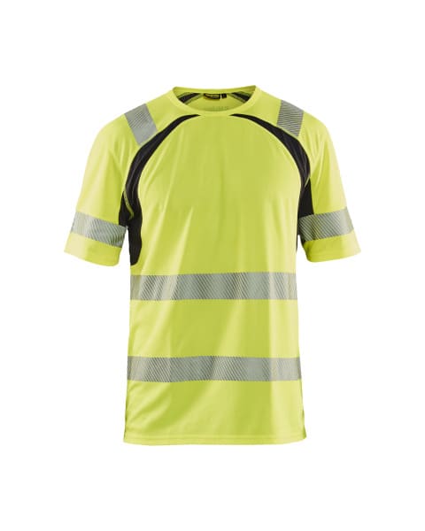 BLAKLAEDER - UV T-Shirt High VisHigh Vis Gelb/Schwarz XXXL