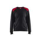 BLAKLAEDER - Damen SweatshirtSchwarz/Rot L