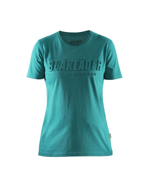 BLAKLAEDER - Damen T-Shirt 3DAquamarin XXXL