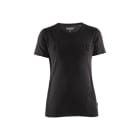 BLAKLAEDER - Damen T-Shirt 3DSchwarz XXXL