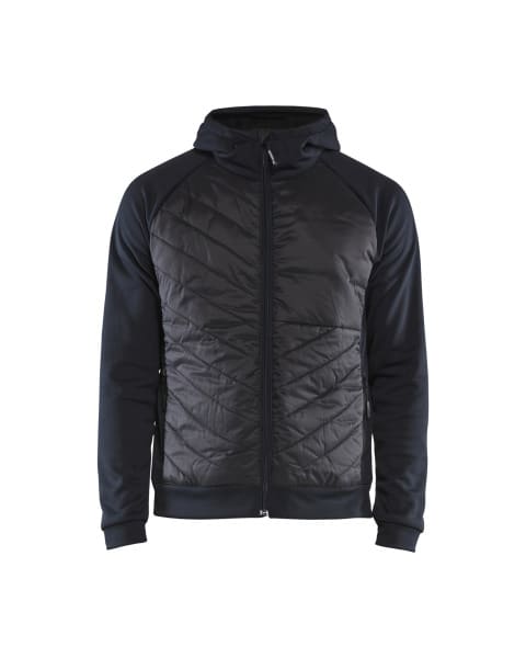 BLAKLAEDER - Hybrid SweaterDunkel Marineblau/Schwarz L