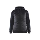 BLAKLAEDER - Damen Hybrid SweaterDunkel Marineblau/Schwarz XS