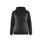 BLAKLAEDER - Damen Hybrid SweaterSchwarz/Dunkelgrau XXL