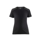 BLAKLAEDER - Damen T-ShirtSchwarz/Dunkelgrau S