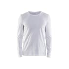 BLAKLAEDER - Langarm T-Shirt Weiß XLT