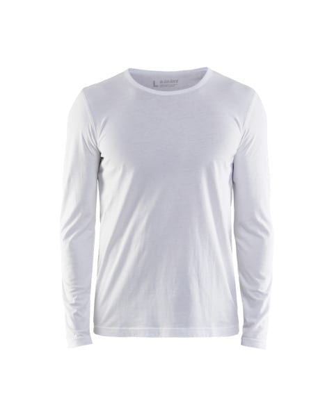 BLAKLAEDER - Langarm T-Shirt Weiß LT