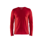 BLAKLAEDER - Langarm T-ShirtRot 4XL