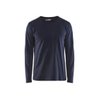 BLAKLAEDER - Langarm T-ShirtDunkel Marineblau M