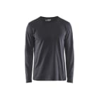 BLAKLAEDER - Langarm T-ShirtMittelgrau 4XL
